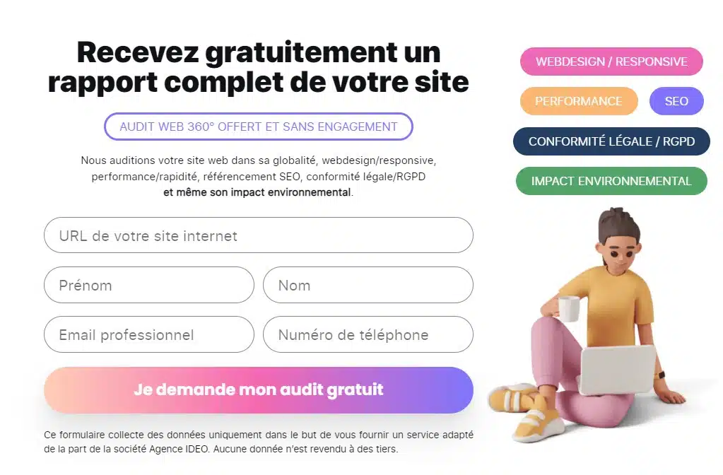 audit site internet agence web