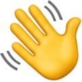 waving hand 1f44b